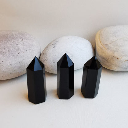 Obsidian krystall generator 4-5 cm