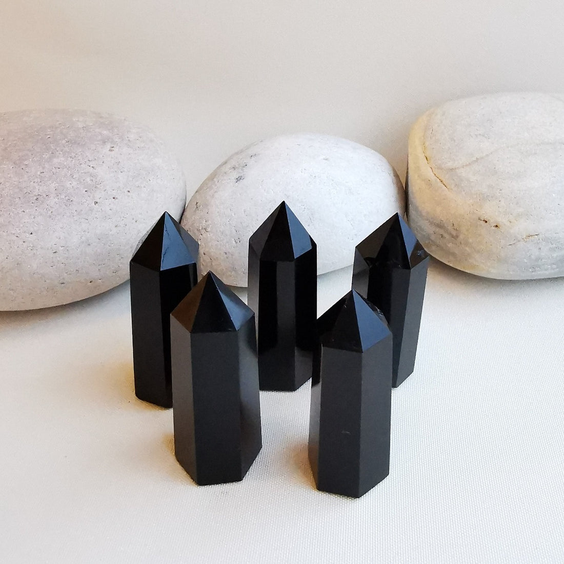Obsidian krystall generator 4-5 cm