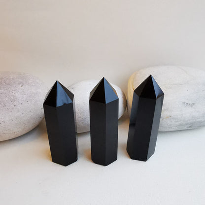 Obsidian krystall generator 6-7 cm