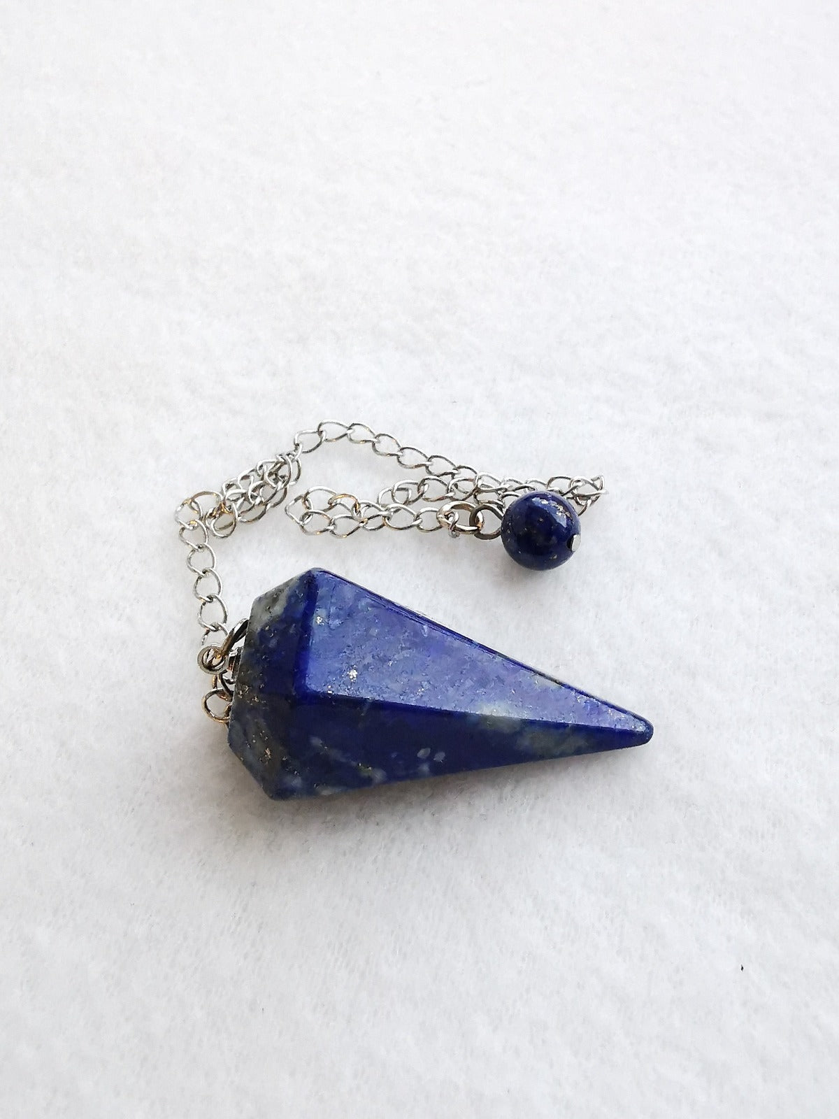 Krystall og stein pendler Lapis lazuli nr. 2