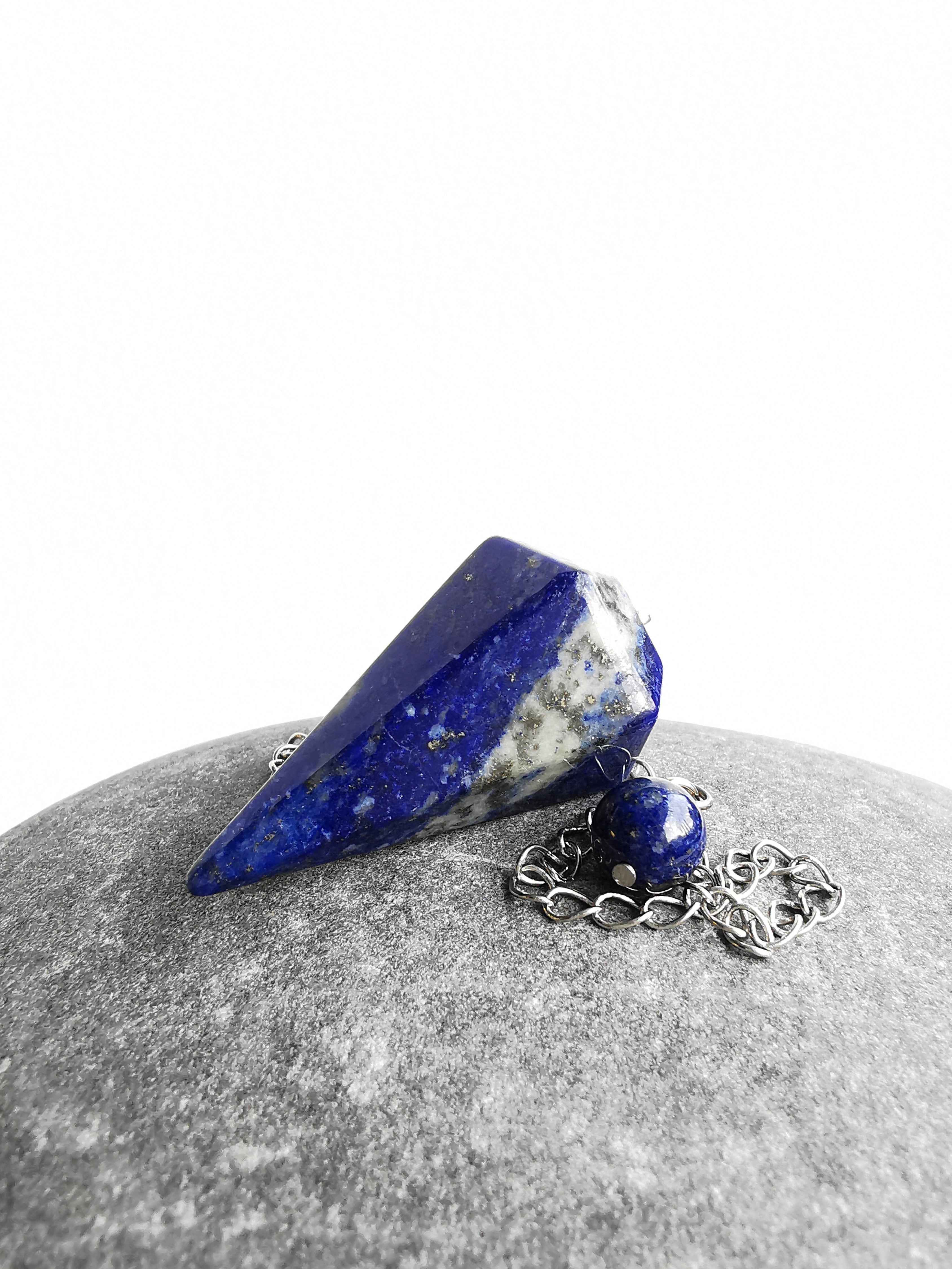 Krystall og stein pendler Lapis lazuli nr. 2