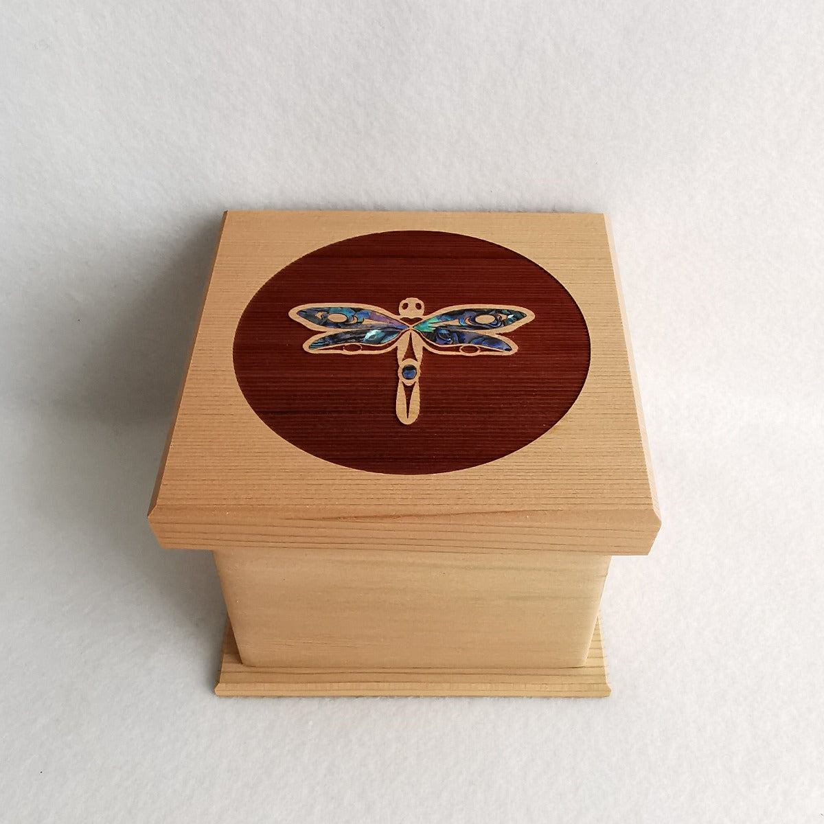 Native Design Bentwood Box - Dragonfly