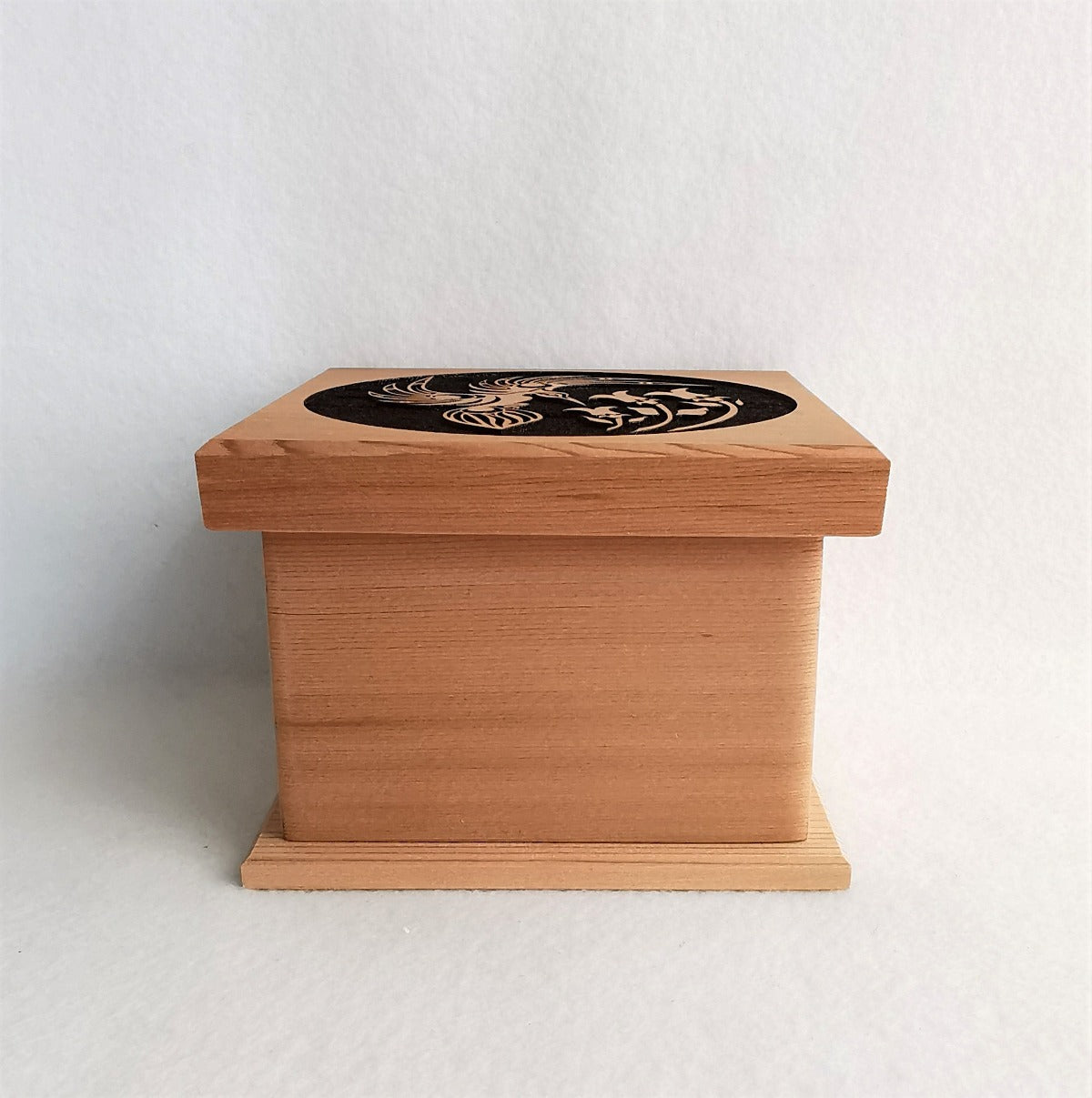 Native Design Bentwood Box - Hummingbird