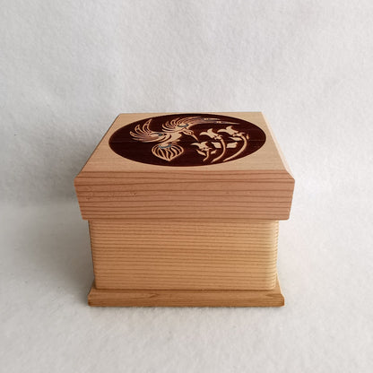 Native Design Bentwood Box Mini - Hummingbird