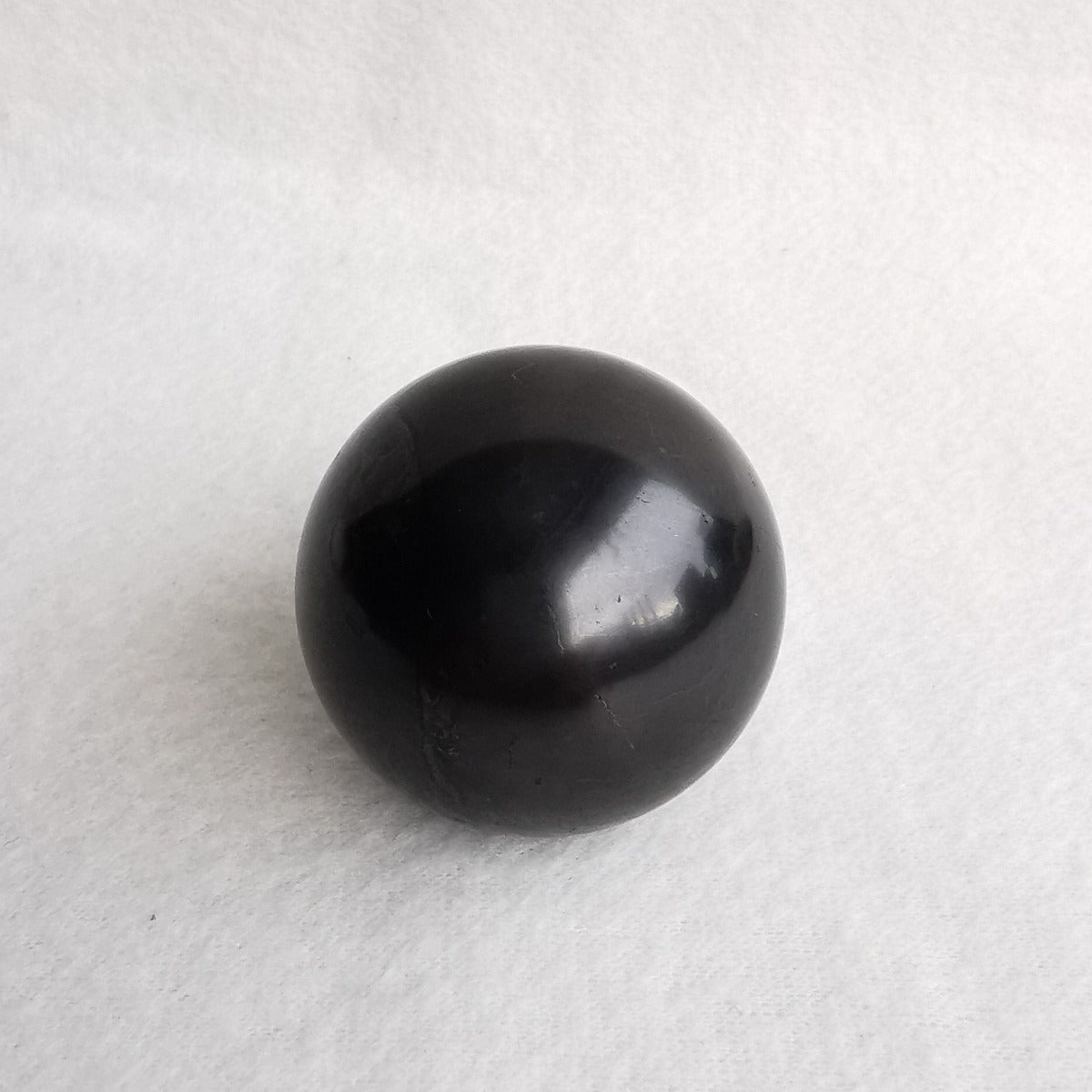 Shungite Sphere Polished 5 cm - EMF Protection Stone