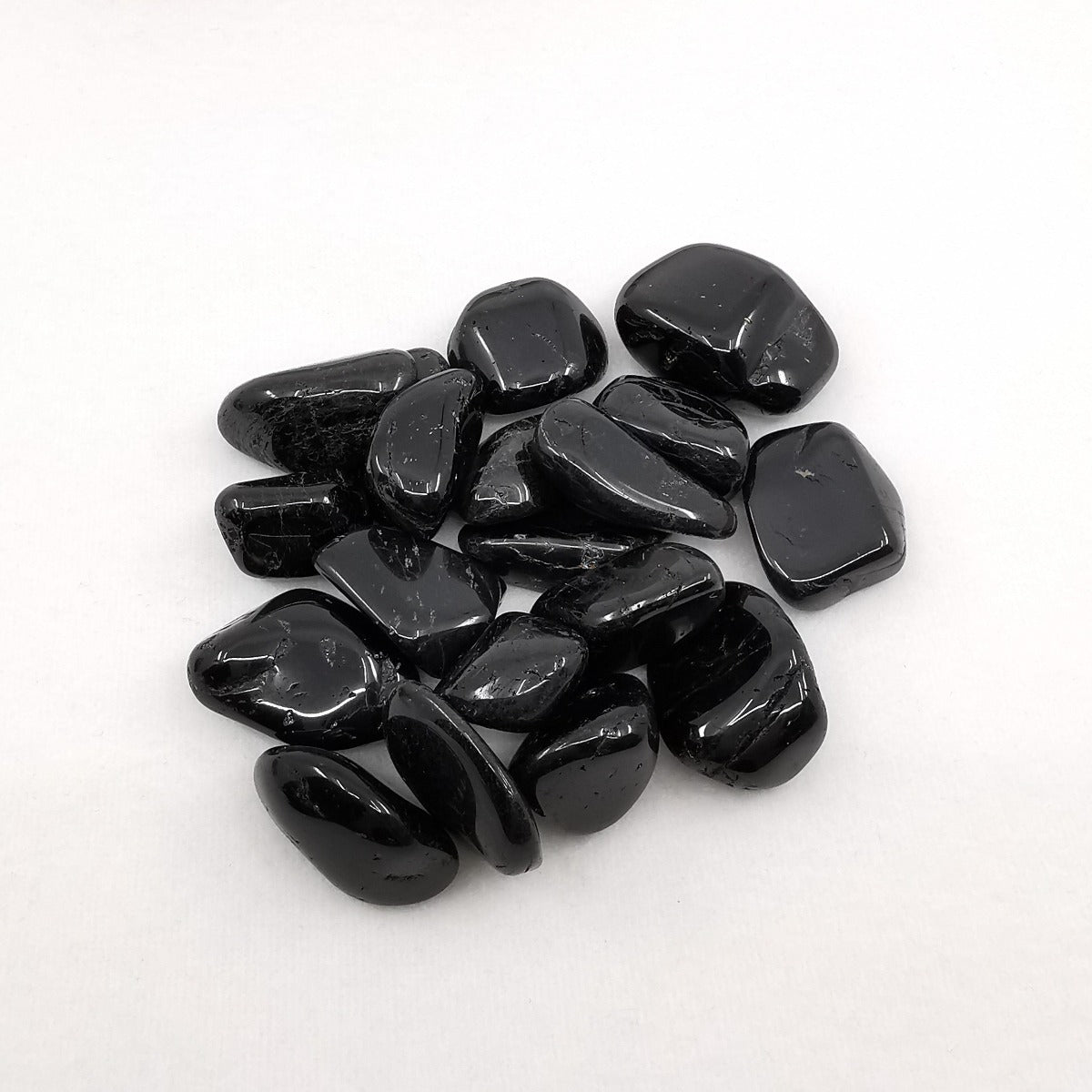 Black Tourmaline Tumbled Stone - EMF Protection Stone