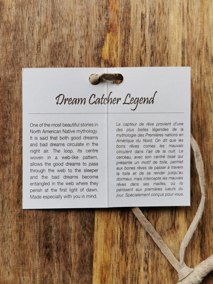 Dream Catcher - TAN - 23 cm - Drømmefanger