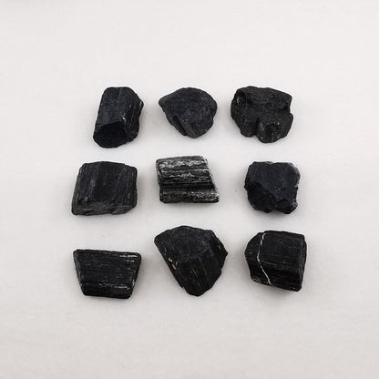 Rough Black Tourmaline Stone - EMF Protection Stone