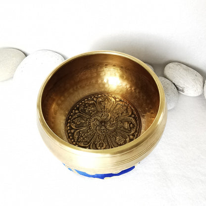 Singing Bowl Hammered Engraved from Nepal