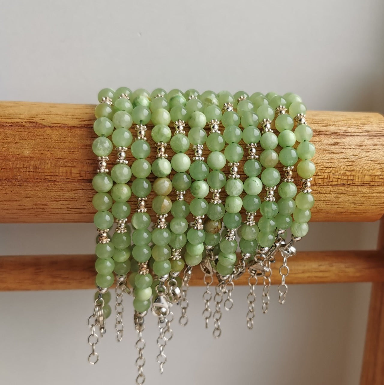 Ny Jade krystall steinarmbånd - New Jade Crystal Gemstone Bracelet
